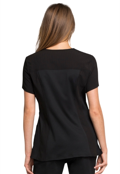 Picture of Cherokee Statement Ribbed V-Neck Top