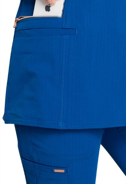 Picture of Cherokee Statement Ribbed V-Neck Top