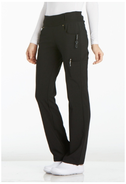 Picture of Cherokee iFlex Mid Rise Straight Leg Pull-on Pant
