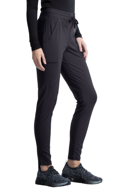 Picture of Cherokee Form Mid Rise Tapered Leg Drawstring Pant