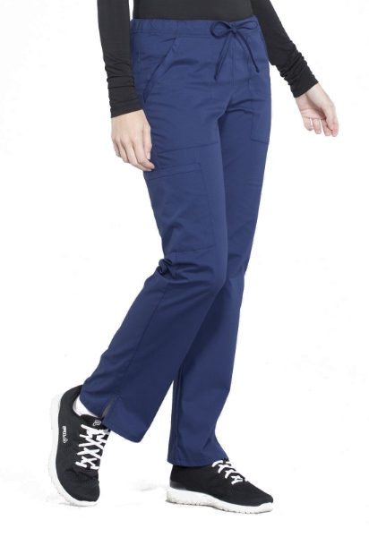 Picture of WW Professionals Mid Rise Straight Leg Drawstring Pant