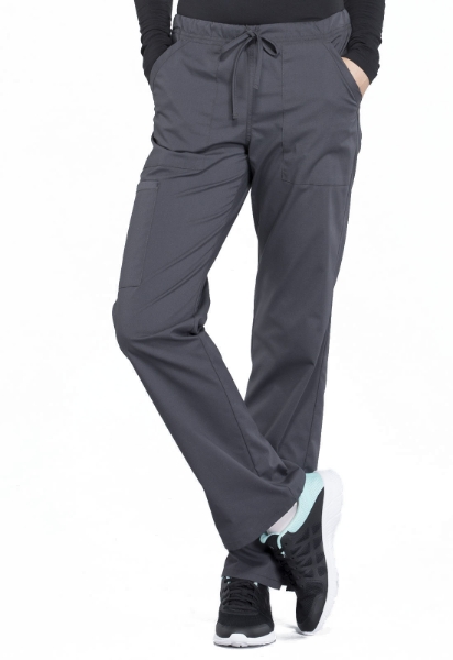 Picture of WW Professionals Mid Rise Straight Leg Drawstring Pant