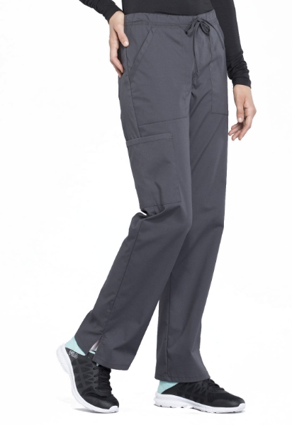 Picture of WW Professionals Mid Rise Straight Leg Drawstring Pant