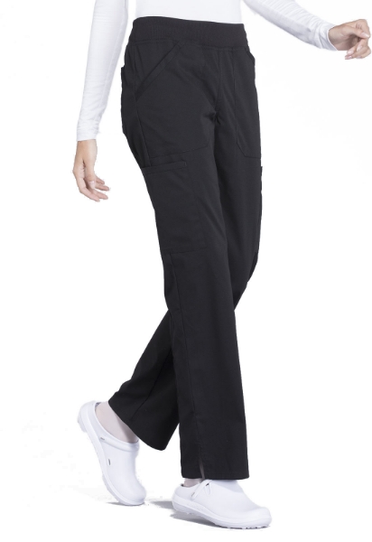 Picture of WW Professionals Mid Rise Straight Leg Pull-on Cargo Pant